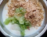 A picture of step 22 of Chickpea Spinach Pearls in Peanut rice And Cucumber Peanut raita.
