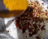 A picture of step 2 of Crispy pakorey.
