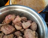 Foto del paso 3 de la receta: Kalbsgulasch / Gulasch de Ternera: Low Carb Food