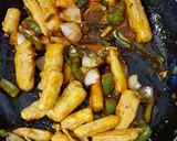 बेबी कॉर्न चिल्ली(Baby corn recipe in Hindi) रेसिपी चरण 7 फोटो