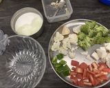 तंदूरी वेजटेबल्स पनीर टिक्का (tandoori vegetables paneer tikka recipe in Hindi) रेसिपी चरण 1 फोटो