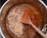 A picture of step 6 of Japanese DASHI chicken curry.