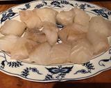 A picture of step 1 of California Farm Cod Fish Cheeks.