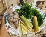 Hình bước làm 1 của món Chả mía mực