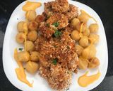 Foto del paso 2 de la receta: Langostinos rebozados al horno🍤🍤🍤