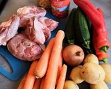 Une image de l'étape 1 de Osso bucco de dinde façon couscous.