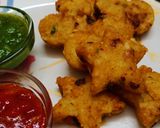 A picture of step 1 of Poha fritters.