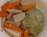 Sertéshús leves csiga tésztával! recept fázis 2 fotója