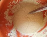 A picture of step 3 of Bread crumb akara.