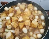 Hình bước làm 8 của món Thịt kho trứng đậu