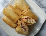 Foto langkah ke 6 dari resep Lumpia Kornet Tahu.