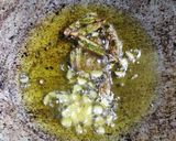 A picture of step 2 of Methi Corn Masala.