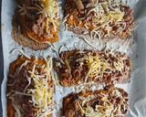 Foto del paso 6 de la receta: Paninis con base de calabaza y zanahoria, con carne y champiñón