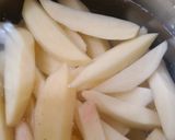 A picture of step 1 of Crispy Honey Chilli Potato.
