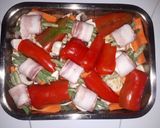 Paradicsomos- zöldséges bulgur recept fázis 3 fotója