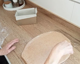 Foto del paso 4 de la receta: Pan de molde espelta integral sin corteza (sin horno)