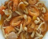 Foto langkah ke 5 dari resep Udang sauce mushroom.