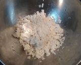A picture of step 1 of Poha (flatten rice) croquettes.