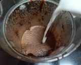 A picture of step 3 of Ragi choco drink.