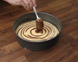 Zebratorta recept fázis 10 fotója