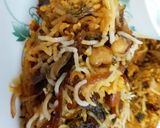 A picture of step 21 of Hyderabadi Chicken Biryani.