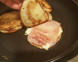 Foto del paso 3 de la receta: Creps de licor de arroz rellenos de jamón dulce y queso cremoso