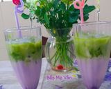 Hình bước làm 6 của món Khoai môn matcha latte