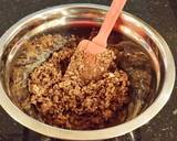 Vanilla / Peanut Butter Ice Cream Cake with a Crispy Crust and Whipped Cream Topping With Creamy Crispy Chicolate Bark recipe step 5 photo