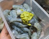 Hình bước làm 1 của món Gỏi tôm sốt Thái 🦐🌶