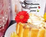 Une image de l'étape 6 de Charlotte chocolat 🍫 poires 🍐 version légère#monlivredecuisine.
