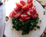 Tejszínes-gombás csirkemell, szarvacska tésztával recept fázis 5 fotója