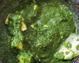 पालक पनीर (palak paneer recipe in marathi) रेसिपी स्टेप 3 फोटो 