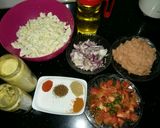 A picture of step 1 of GOBHI QEEMA (CAULIFLOWER WITH CHICKEN MINCE).
