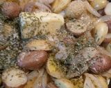 A picture of step 5 of Potatoes, Apple and Bacon.