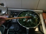 Zapallo anco relleno al horno con lo que hay en casa