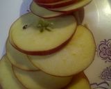 A picture of step 1 of Apple Sandwich.
