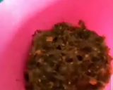 A picture of step 4 of Hara bhara kabab🥰.