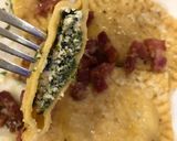 Foto del paso 7 de la receta: Ravioli ricotta y espinacas con tocineta