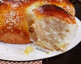 عکس مرحله 14 از دستور نان کندو عسلی مغزدار😍