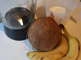 Batido de coco natural