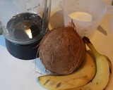 Foto del paso 1 de la receta: Batido de coco natural