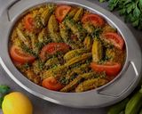 Gombósaláta (bámiasaláta) recept fázis 1 fotója