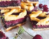 Meggyes, mákos rácsos recept fázis 6 fotója