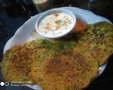 A picture of step 8 of Split yellow moong dal cheela/dhirde.