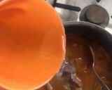 A picture of step 8 of Aloo gosht.