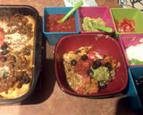 A picture of step 10 of Creamy Burrito Casserole.