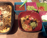 A picture of step 10 of Creamy Burrito Casserole.