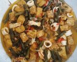 Foto langkah ke 4 dari resep Taucoo cumi pedas medan.