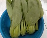Foto langkah ke 2 dari resep 26. Pokcoy Saus Tiram Bawang Putih.