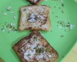 A picture of step 3 of Condensed milk Toast.